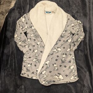 Adult Comfy Grey Snoopy Jacket
